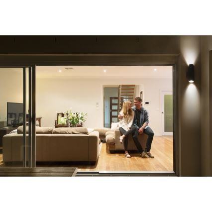 Ledvance - Ulkoseinävalo CANNON 2xGU10/35W/230V IP44