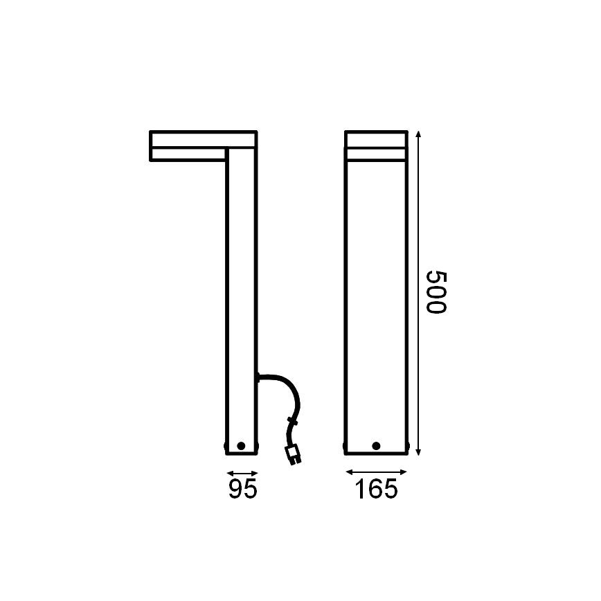 Ledvance - LED-ulkovalaisin ENDURA HYBRID VENUS LED/4W/12V IP44