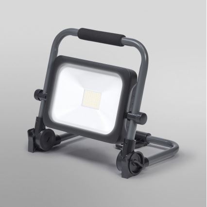 Ledvance - LED himmennettävä ulkokäyttöön tarkoitettu ladattava työvalaisin WORKLIGHT BATTERY LED/30W/5V 2200 mAh IP54