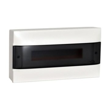 Legrand - 18-moduulinen jakokeskus IP40, valkoinen/musta