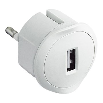 Legrand 50680 - USB-liitäntäadapteri 230V/1,5A valkoinen