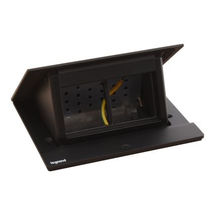 Legrand 654802 - Pistorasiarunko pöydälle POP-UP 4M musta
