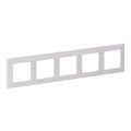 Legrand 754005 - Kehys kytkimille VALENA LIFE 5P, valkoinen