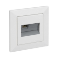 Legrand - Ethernet-pistorasia RJ45 SUNO-kehyksellä, valkoinen