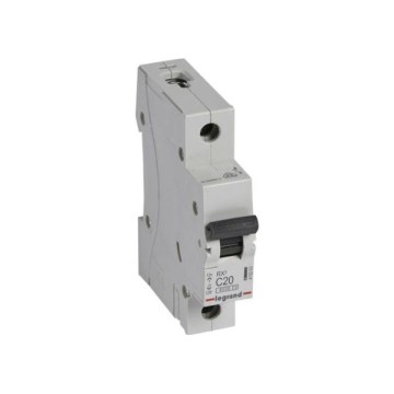 Legrand - Johdonsuojakatkaisija 1-napainen RX3 1P C 20A 6000A