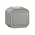 Legrand - Portaikkokytkin nro 6 PLEXO IP55, harmaa