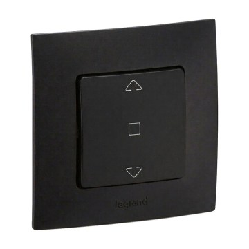 Legrand - Sälekaihtimen ohjain NILOE-kehyksellä musta
