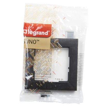 Legrand - SUNO yksiosainen kehys musta