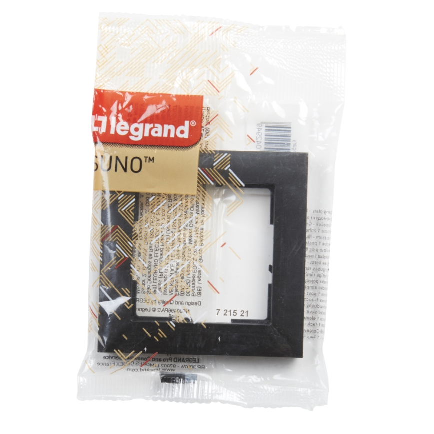 Legrand - SUNO yksiosainen kehys musta