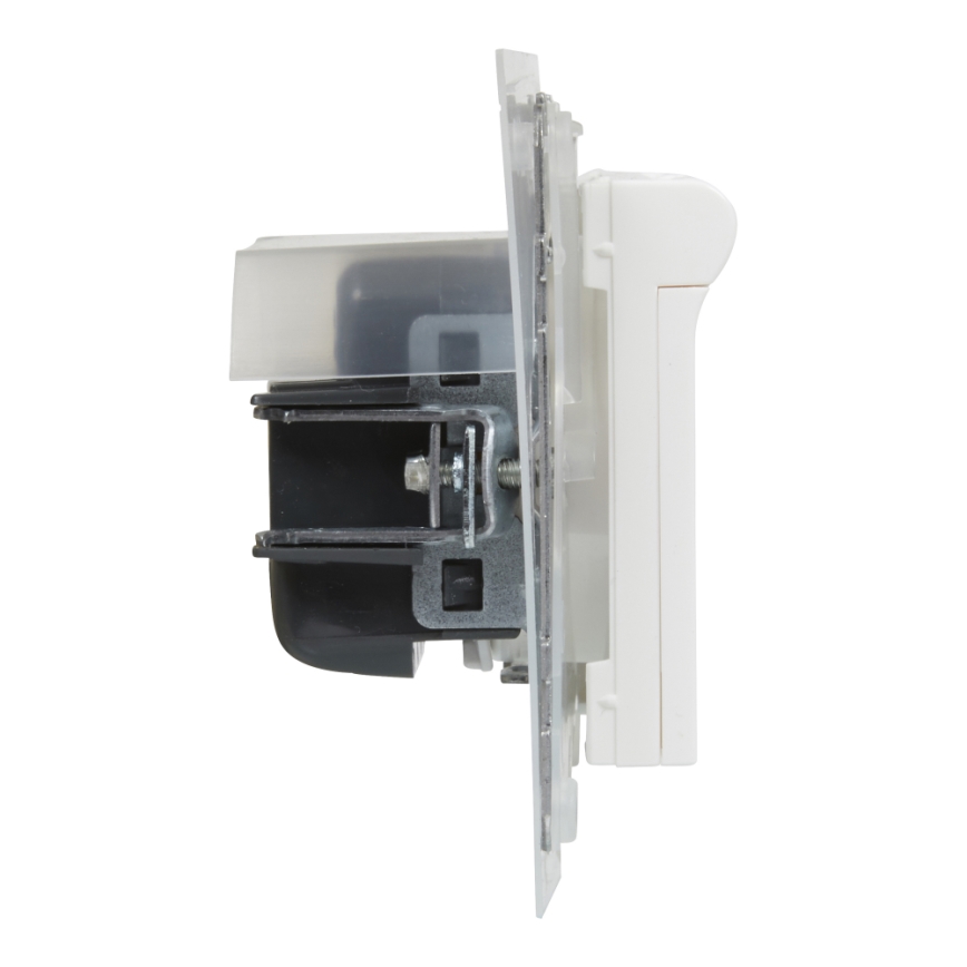 Legrand - Ulkoinen kotitalouspistorasia ilman kehystä SUNO 250V IP44 valkoinen