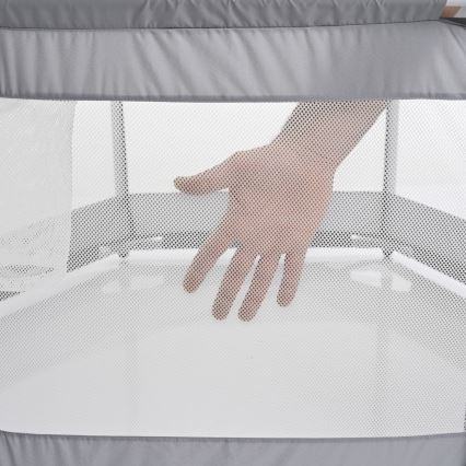 Leikkiaita 120 cm harmaa