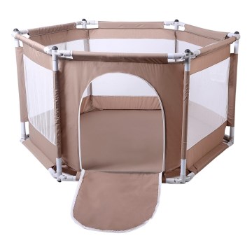 Leikkiaita 120 cm ruskea