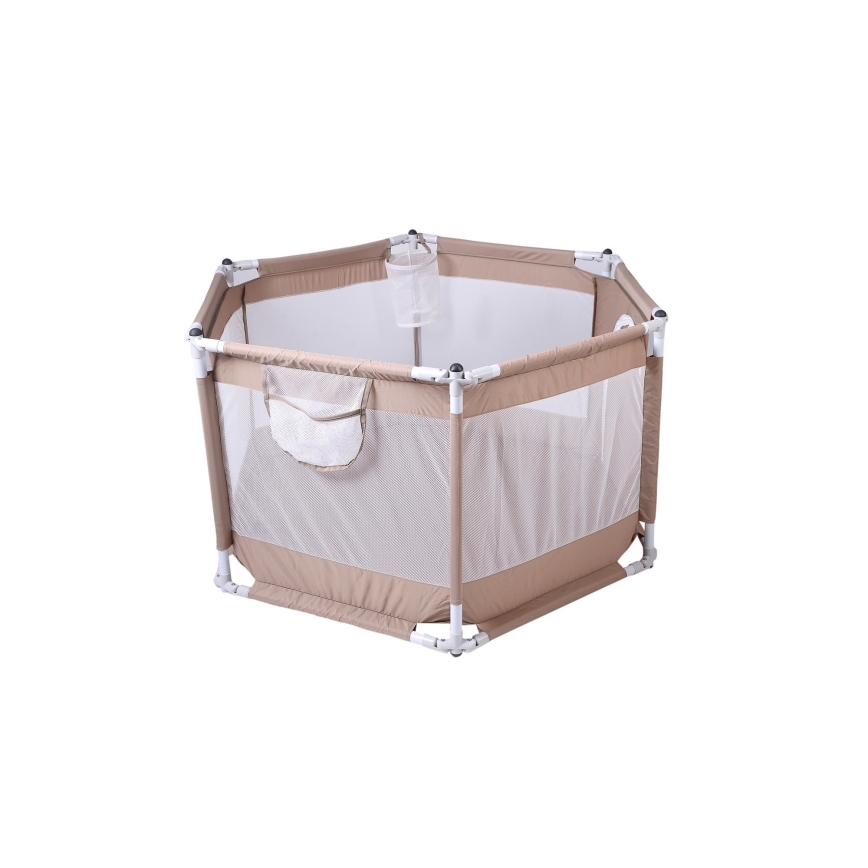 Leikkiaita 120 cm ruskea