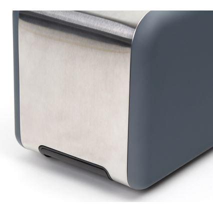 Leivänpaahdin, kaksi aukkoa 900W/230V ruostumaton teräs/harmaa