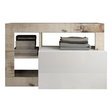 LENOR-penkki valkoinen/ruskea