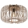 Leuchten Direkt 11413-79 - Kiinteä kattokruunu RACOON 1xE27/40W/230V halkaisija 50 cm bambu