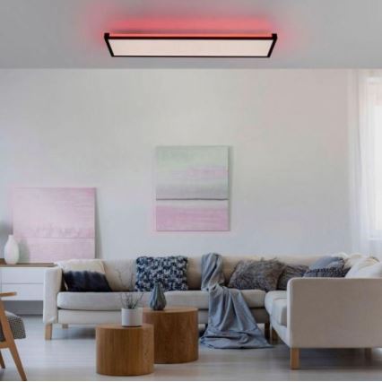 Leuchten Direkt 11622-18 - LED RGB Himmennettävä kattovalo MARIO LED/29W/230V 2700-5000K + kauko-ohjain