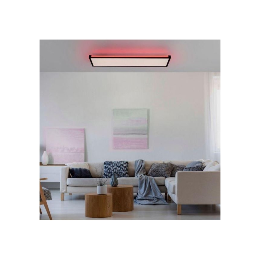 Leuchten Direkt 11622-18 - LED RGB Himmennettävä kattovalo MARIO LED/29W/230V 2700-5000K + kauko-ohjain