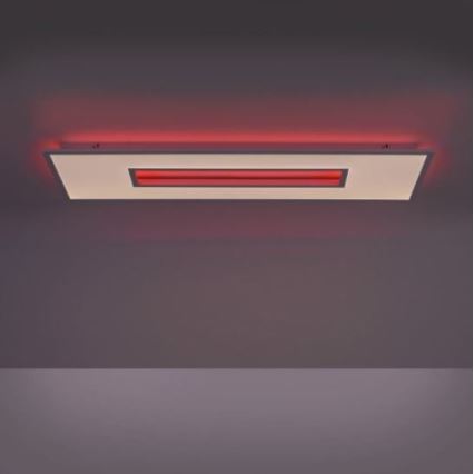 Leuchten Direkt 11646-16 - RGB-LED himmennettävä kattovalaisin RECESS LED/41W/230V + LED/7,5W + kaukosäädin