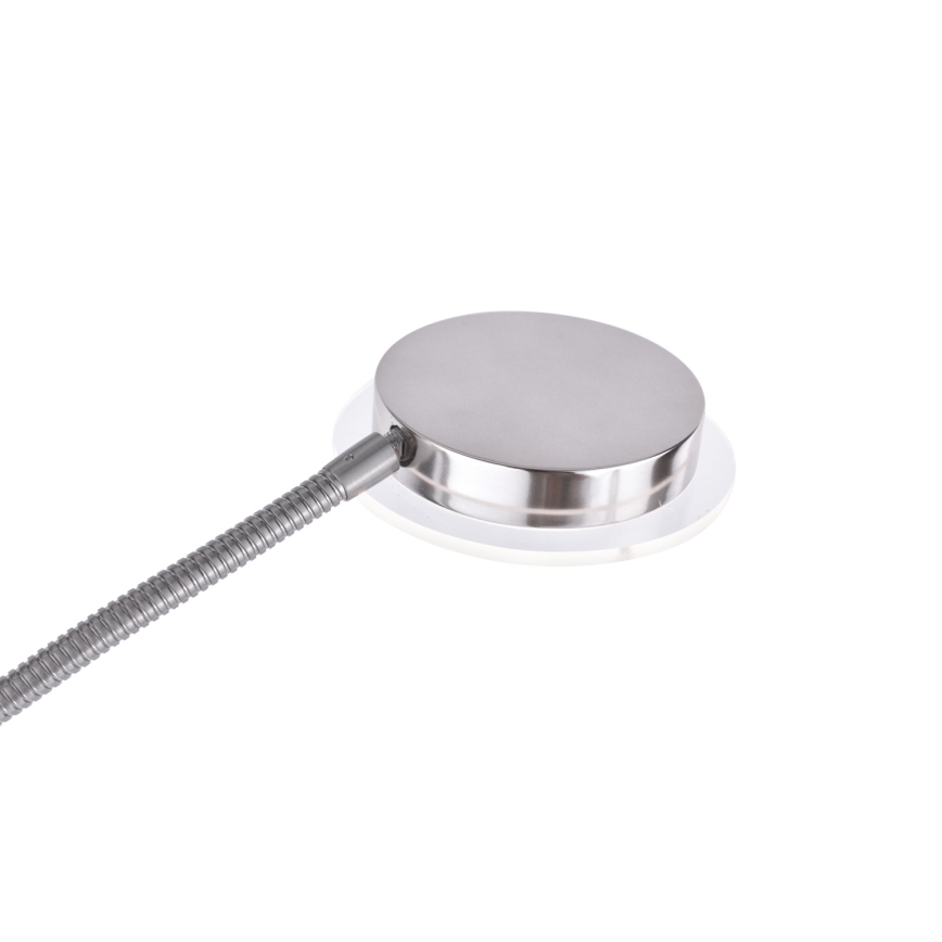 Leuchten Direkt 11709-55 - Himmennettävä LED-lattiavalaisin HANS LED/22W/230V + LED/4W