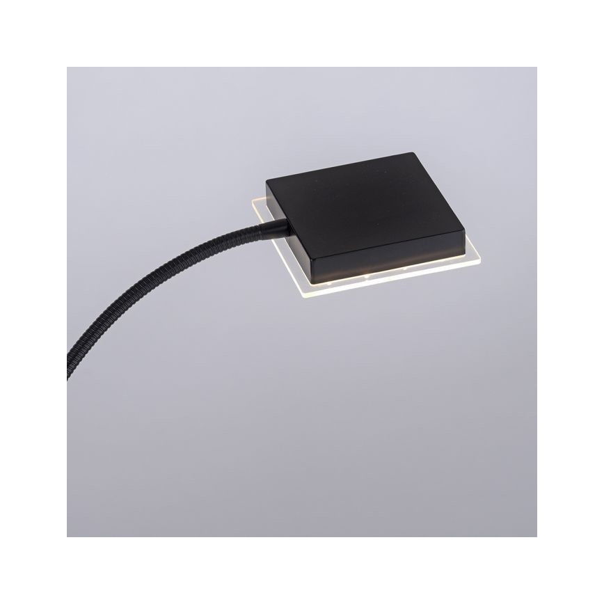 Leuchten Direkt 11710-18 - LED Himmennettävä lattialamppu HANS LED/21,5W/230V + LED/4W