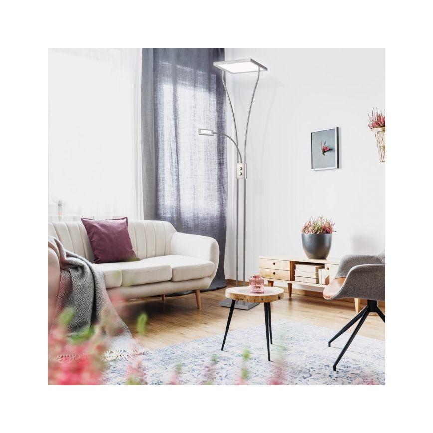 Leuchten Direkt 11722-55 - Himmennettävä LED-lamppu MARIAN LED/33,5W/230V + LED/3,6W