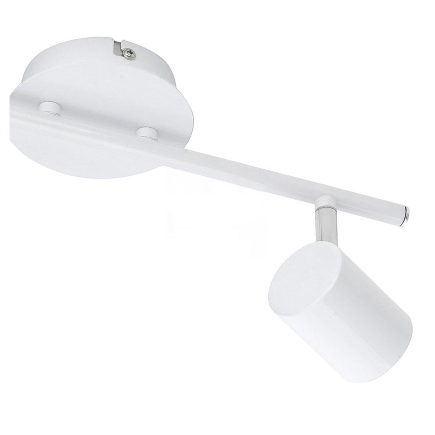 Leuchten Direkt 11942-16 - LED-kohdevalo TARIK 2xGU10/5W/230V valkoinen