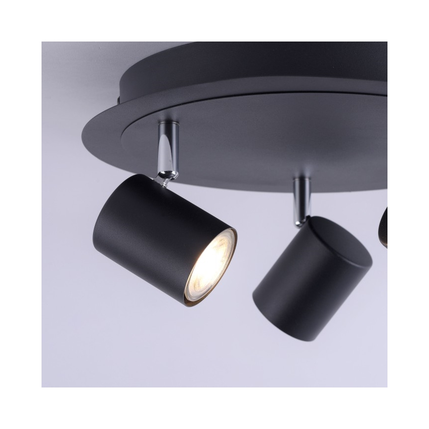 Leuchten Direkt 11943-13 - LED-kohdevalo ARIK 3xGU10/5W/230V antrasiitti