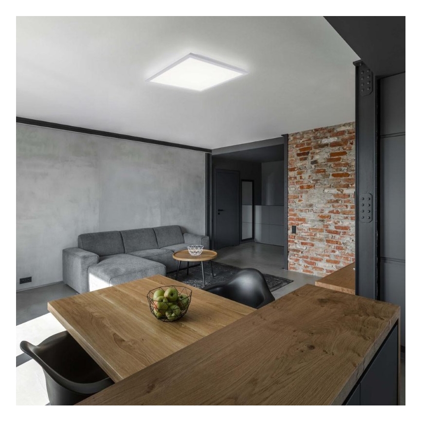 Leuchten Direkt 12200-16 - LED-kattovalo FLAT LED/17W/230V