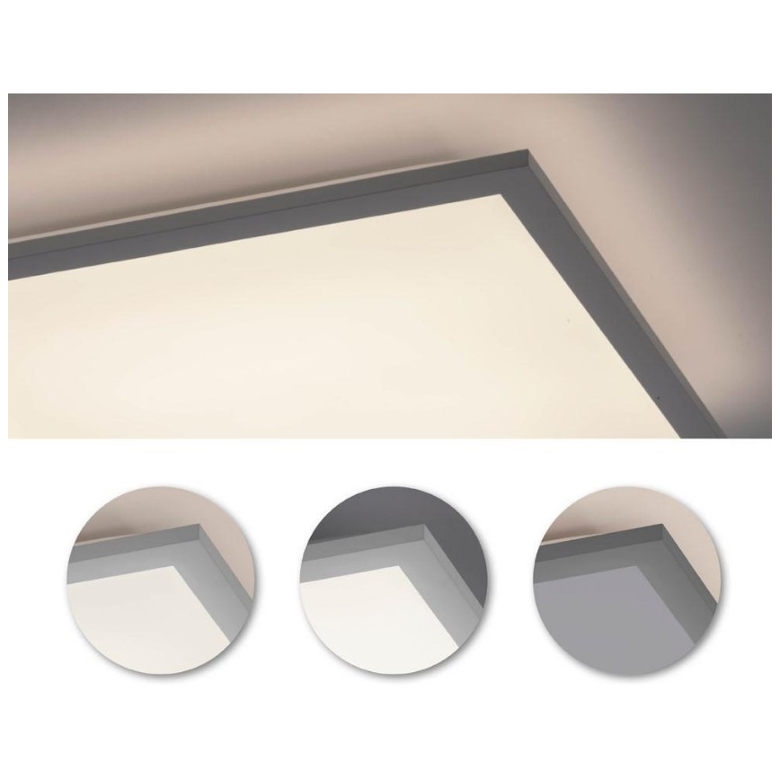 Leuchten Direkt 12201-16 - LED-kattovalo FLAT LED/22W/230V