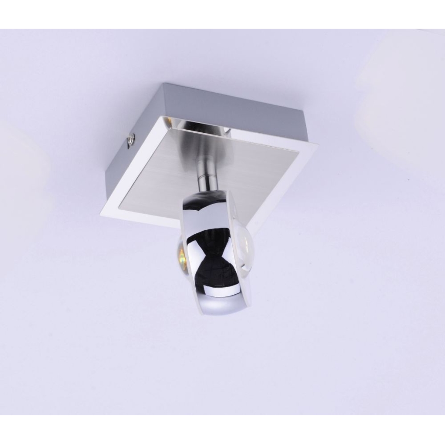 Leuchten Direkt 12471-55 -LED RGBW Himmennettävä seinäkohdevalo OPTI LED/6W/230V 2700-5000K + kauko-ohjain