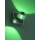 Leuchten Direkt 12471-55 -LED RGBW Himmennettävä seinäkohdevalo OPTI LED/6W/230V 2700-5000K + kauko-ohjain