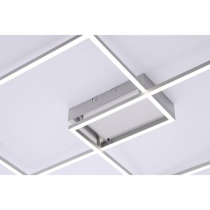 Leuchten Direkt 14017-55 - Himmennettävä LED-kattovalaisin IVEN 2xLED/20W/230V + kauko-ohjaus