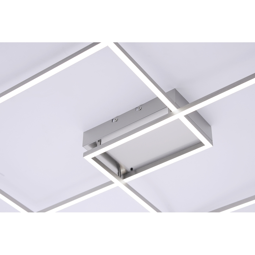 Leuchten Direkt 14017-55 - Himmennettävä LED-kattovalaisin IVEN 2xLED/20W/230V + kauko-ohjaus