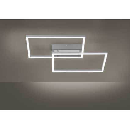 Leuchten Direkt 14017-55 - Himmennettävä LED-kattovalaisin IVEN 2xLED/20W/230V + kauko-ohjaus
