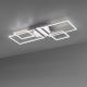 Leuchten Direkt 14030-55 - LED Pinta-asetettava kattokruunu IVEN 2xLED/12W/230V + 2xLED/5,5W
