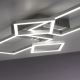 Leuchten Direkt 14030-55 - LED Pinta-asetettava kattokruunu IVEN 2xLED/12W/230V + 2xLED/5,5W