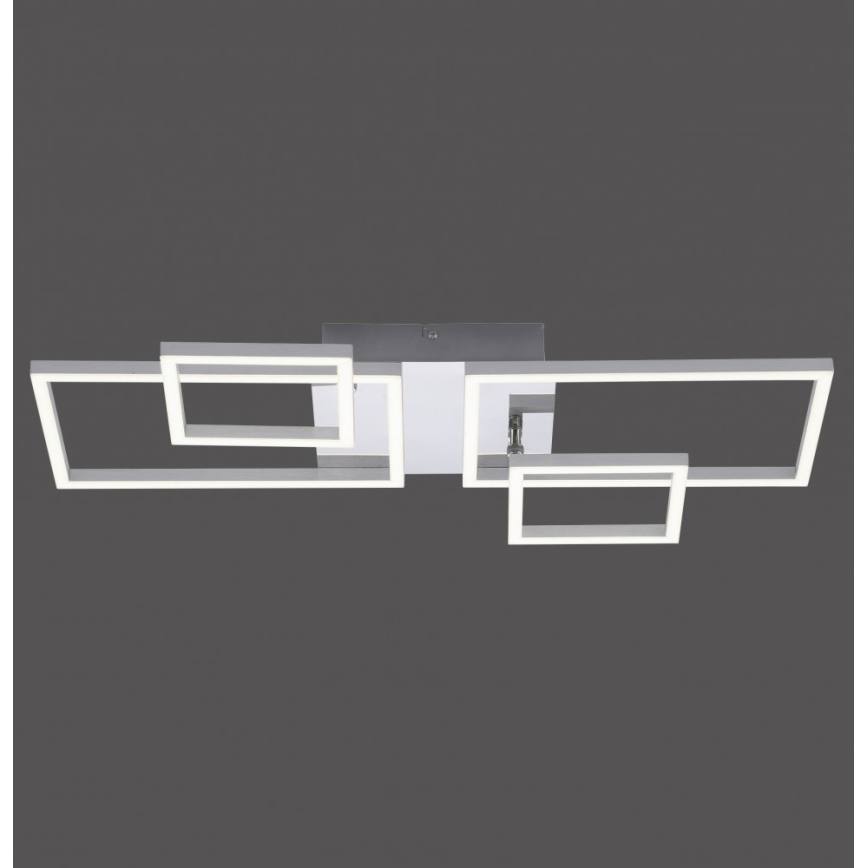 Leuchten Direkt 14030-55 - LED Pinta-asetettava kattokruunu IVEN 2xLED/12W/230V + 2xLED/5,5W