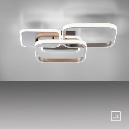 Leuchten Direkt 14117-55 - LED-kattovalaisin LED/36W/230V mattakromi