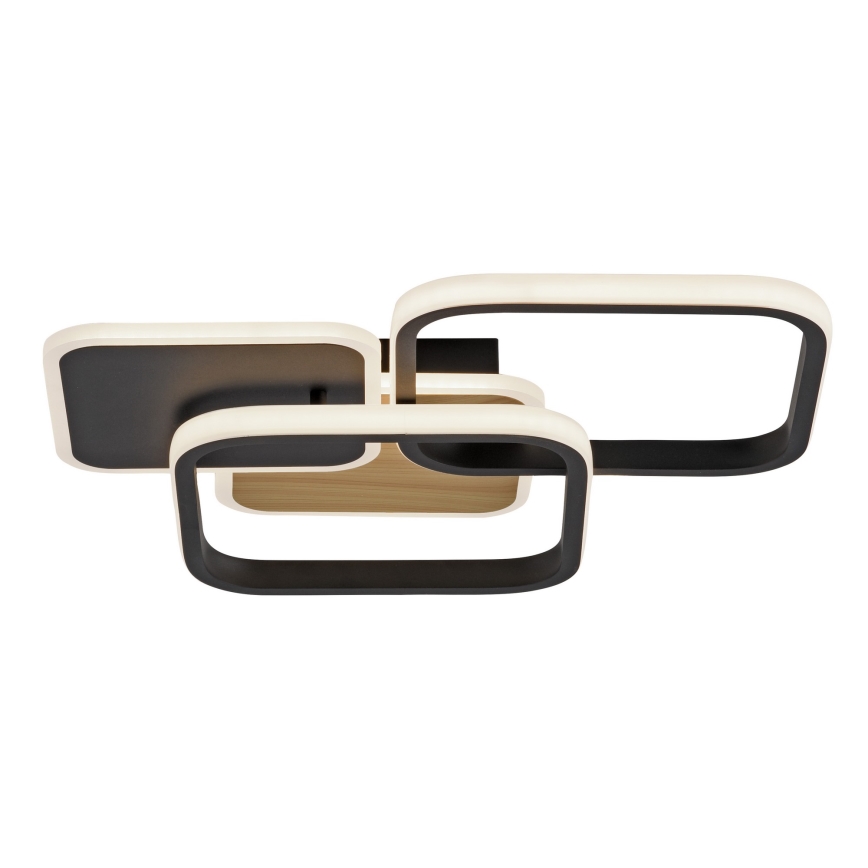 Leuchten Direkt 14117-78 - LED-kattovalaisin SEVENT LED/36W/230V musta/ruskea