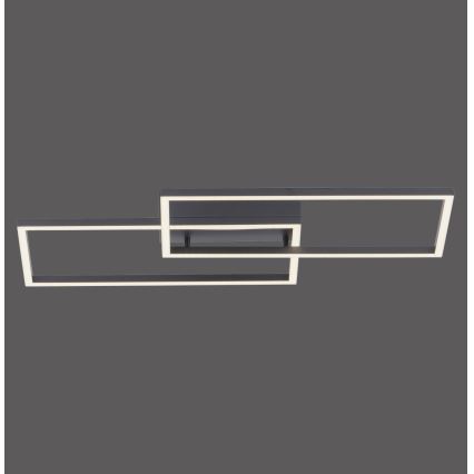 Leuchten Direkt 14140-18 - Himmennettävä LED-kattovalaisin IVEN 2xLED/13,5W/230V + kauko-ohjaus