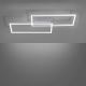 Leuchten Direkt 14140-55 - Himmennettävä LED-kattovalaisin IVEN 2xLED/13,5W/230V + kauko-ohjaus