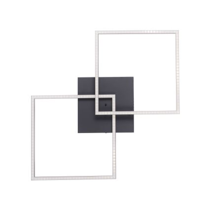 Leuchten Direkt 14141-18 - Himmennettävä LED-kattovalaisin IVEN 2xLED/14W/230V + kauko-ohjaus