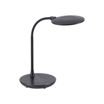 Leuchten Direkt 14416-18 - LED Kosketushimmennettävä pöytävalaisin langattomalla latauksella ASTRID LED/5W/230V 3000/4000/5500K + USB