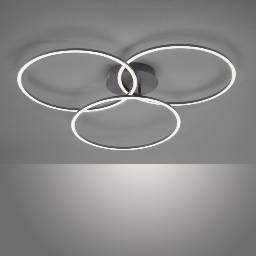 Leuchten Direkt 14539-18 - Himmennettävä LED-kattovalaisin IVANKA 3xLED/12W/230V