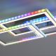 Leuchten Direkt 14636-55 - Himmennettävä LED-RGB-kattovalaisin FELIX LED/35W/230V +kaukosäädin