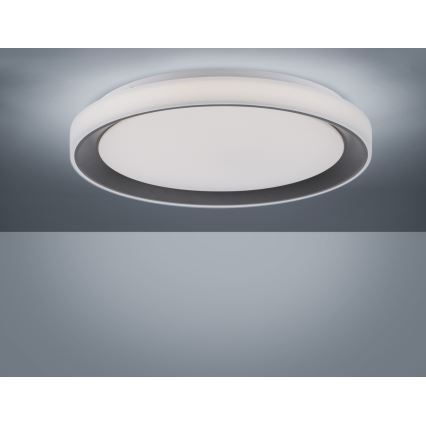 Leuchten Direkt 14659-18 - Himmennettävä LED-RGB-kattovalaisin LOLA LED/24W/230V Tuya + kauko-ohjaus