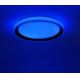 Leuchten Direkt 14659-18 - Himmennettävä LED-RGB-kattovalaisin LOLA LED/24W/230V Tuya + kauko-ohjaus