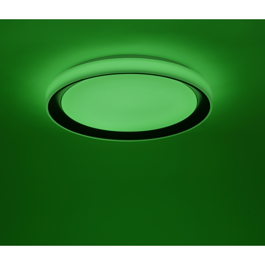 Leuchten Direkt 14659-18 - Himmennettävä LED-RGB-kattovalaisin LOLA LED/24W/230V Tuya + kauko-ohjaus