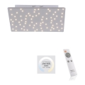 Leuchten Direkt 14670-55 - Himmennettävä LED-kattovalaisin SPARKLE LED/12W/230V + kauko-ohjaus